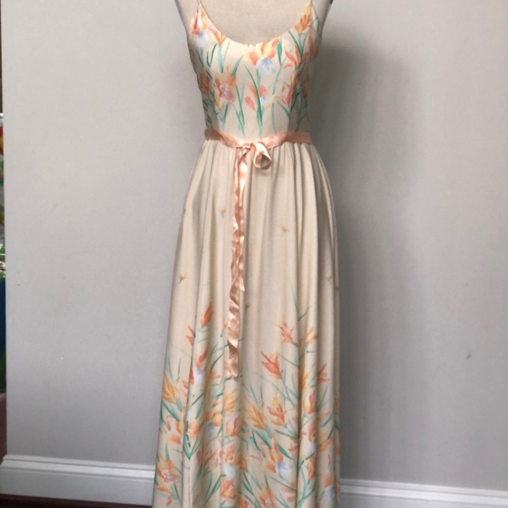 Vintage Asymmetrical Summer Dress